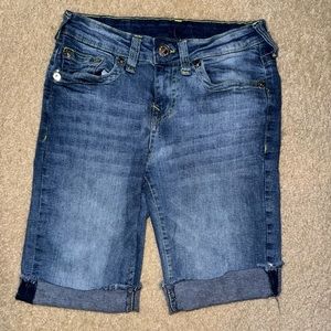 True Religion Jean Shorts